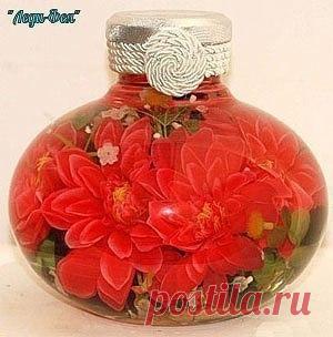 Хранение цветов при помощи глицерина — Сделай сам, идеи для творчества - DIY Ideas