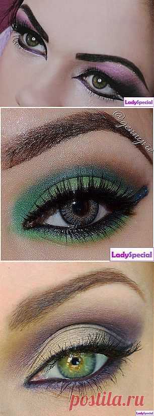 Свадебный макияж для зеленых глаз - Женский журнал LadySpecial.ru