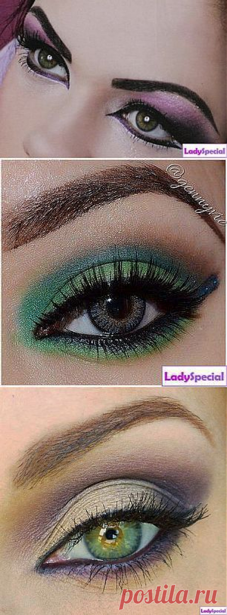 Свадебный макияж для зеленых глаз - Женский журнал LadySpecial.ru