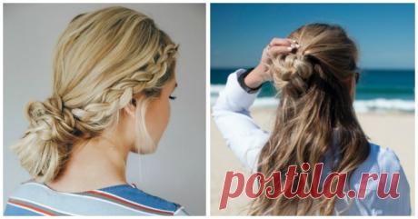 Прически на пляж: интересные идеи, техника исполнения, фото - Janet.ru