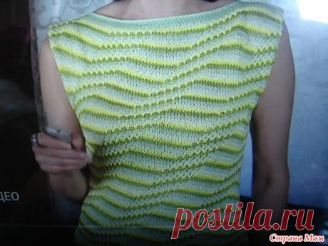 . Летний топ "Record" для внучки крючком - Вязание - Страна Мам