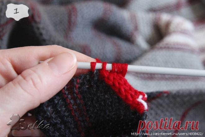 Способ i-cord для обвязки края и соединения деталей — Рукоделие