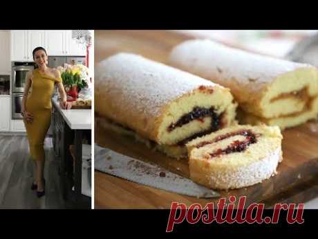 Как Приготовить Рулет с Джемом - Рецепт от Эгине - Heghineh Cooking Show in Russian