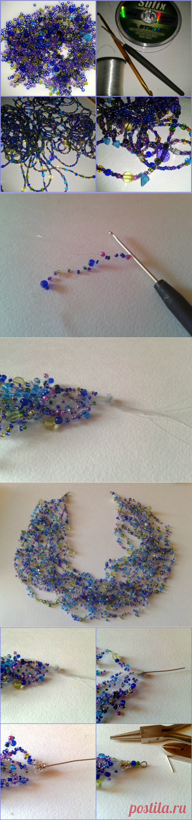 Вяжем чудесное украшение на лето!