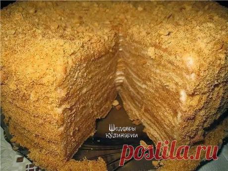 МЕДОВИК СО СЛИВОЧНЫМ КРЕМОМ