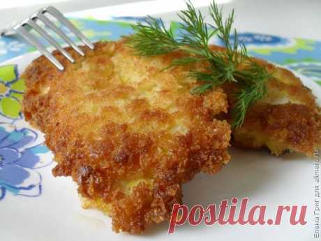 Отбивные из куриной грудки в "шубке"