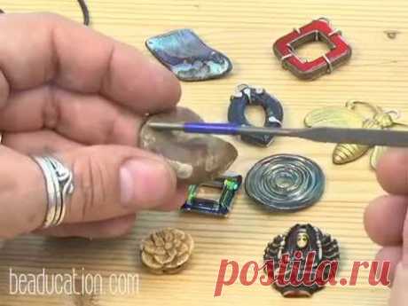 (2) Freeform Prong Stone Setting Tutorial - Beaducation.com - YouTube