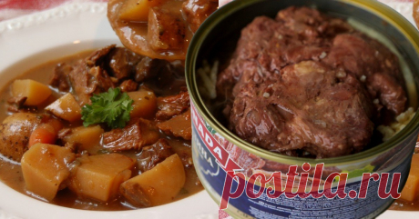 6 ленивых блюд с тушенкой: вкуснятина необыкновенная Все варианты классные.