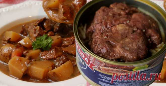 6 ленивых блюд с тушенкой: вкуснятина необыкновенная Все варианты классные.