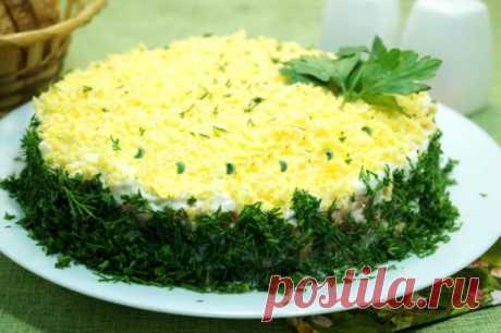 Мой муж обожает торт-салат с тунцом. Я готовлю его каждый выходные: вкусно и недорого