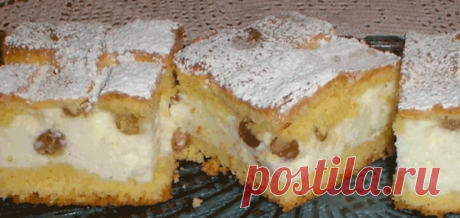 Простой, быстрый и вкусный творожный пирог с изюмом Читать далее...