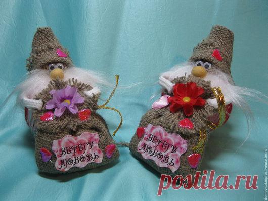 Купить Домовой ХРАНИТЕЛЬ ЛЮБВИ. - любовь, любимой, любимому, оберег, оберег в подарок, хранитель, домовой