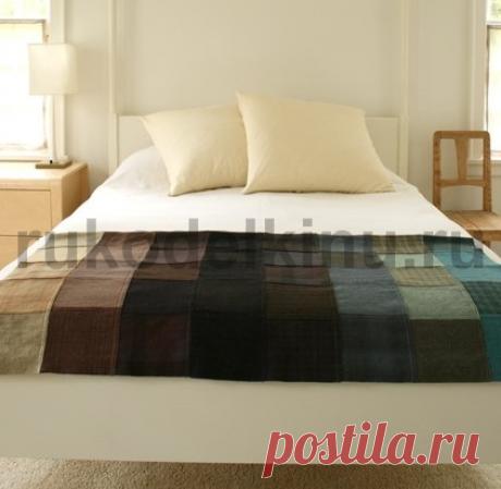 Лоскутное одеяло пэчворк. Шьем из шерсти. Легко и очень просто.