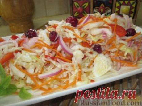 Рецепт: Капуста маринованная (быстрого приготовления) на RussianFood.com