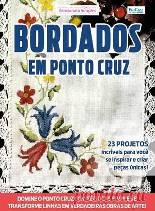 Artesanato Simples Ed.50 Bordados em ponto cruz