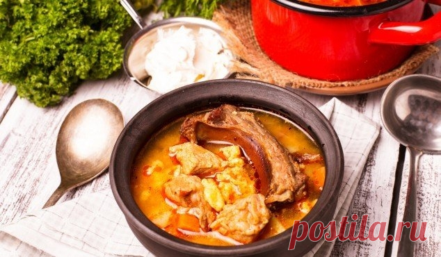 Как приготовить венгерский суп бограч-гуяш - рецепт, ингредиенты и фотографии