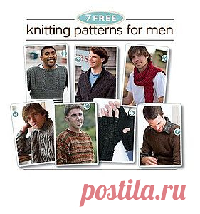 7 Free Knitting Patterns for Men.