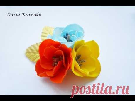 DIY ЦВЕТЫ ИЗ ПЛАСТИКОВЫХ БУТЫЛОК СВОИМИ РУКАМИ \ Flowers from plastic bottle