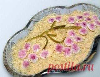 Нежный и легкий салатик 