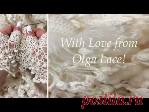 Ленточное кружево МК от от Olga Lace. Lace Tape/Ribbon.