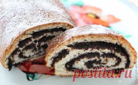 👌 Постный рулет с маком, рецепты с фото Рулет с маком  -  классическое сочетание.   Рецепты как сдобного, так и постного рулета с маком, проверены временем, ведь их пекли еще наши  прабабушки, а может, и прапрабабушки в...