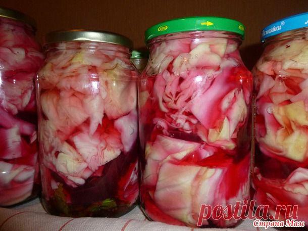 Капуста маринованная " от бабушки" - Домашнее консервирование и заготовки - Страна Мам