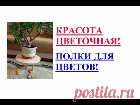 Красота цветочная!! Полки для цветов!