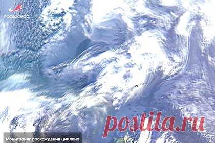 Первый московский снег попал на кадры из космоса