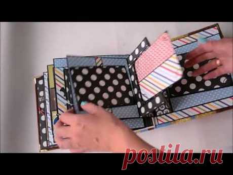 МК интерактивный альбом / Pop up конструкции / Часть 3