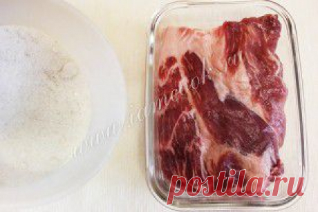 ВЯЛЕНОЕ МЯСО ПО-ДОМАШНЕМУ