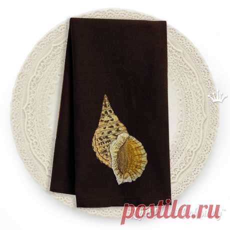 Дизайн для машинной вышивки Ракушка