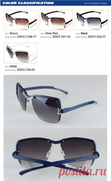 Полуободковые солнцезащитные очки-стрекозы с двойными дужками и бантом - Солнцезащитные очки и аксессуары / СЮРПРАЙЗ