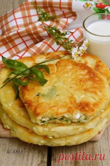 Веб Повар!: Сырные лепешки с разными начинками