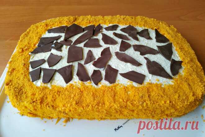 Торт Сахара с творожным кремом с вареной сгущенкой, рецепт с фото пошагово — Вкусо.ру