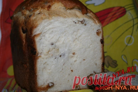 Хлеб к чаю с изюмом - Сборник кулинарных рецептов Вкусняшки от Ирульки