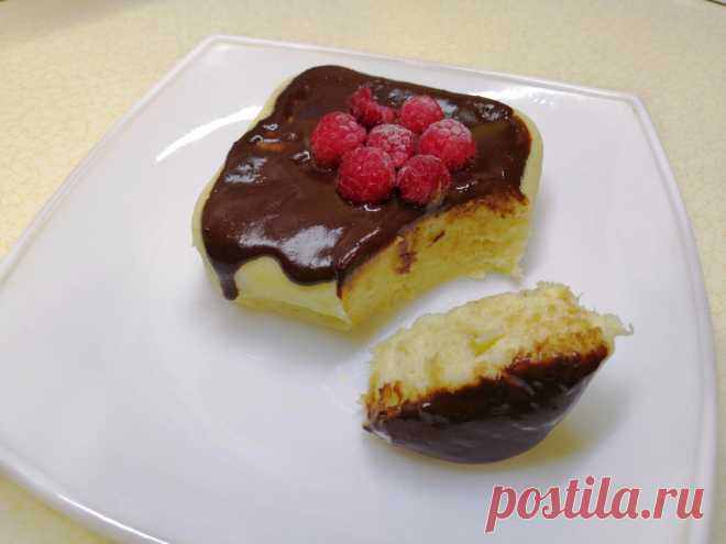 Взяла один банан и мягкий творог и приготовила ПП пудинг без сахара | Рецепты ПП - худеем вкусно! | Дзен