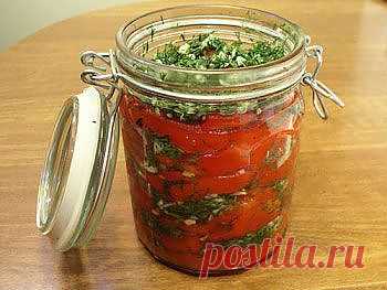 Рецепт заготовки на зиму перец с чесноком - Овощи на зиму . 1001 ЕДА вкусные рецепты с фото!