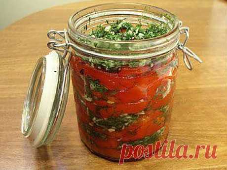 Рецепт заготовки на зиму перец с чесноком - Овощи на зиму . 1001 ЕДА вкусные рецепты с фото!