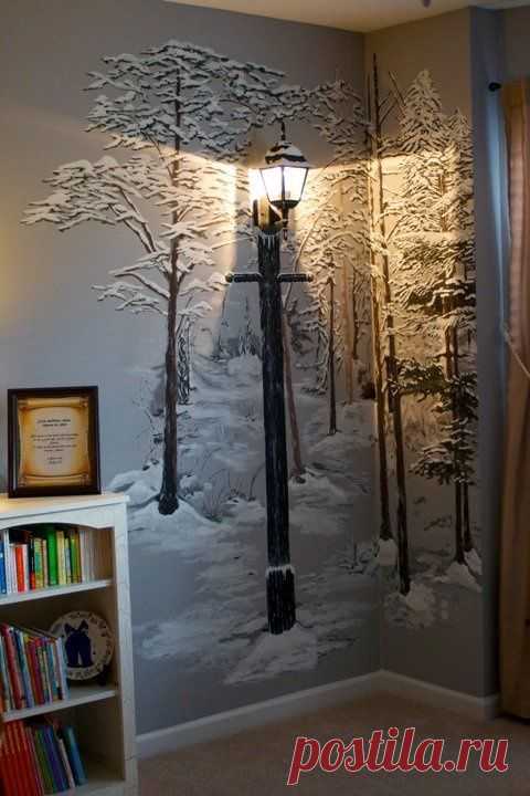 Дерево на стене своими руками: 10 идей для вдохновения