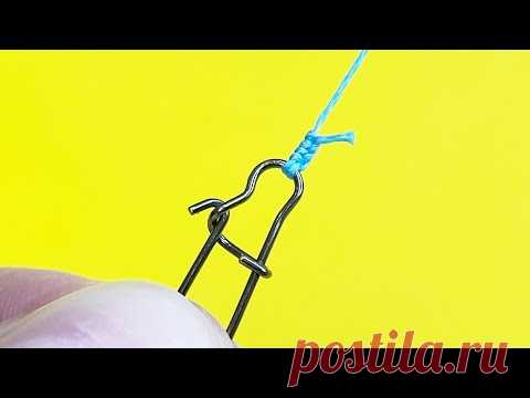 Узел для Рыбалки который Действительно Работает. Рыболовный узел anchor bend knot - используется для плетенки или флюрокарбоновой лески. Как привязать вертлюжок к основной леске - нужно знать обязательно, самые распространенные рыболовные узлы для привязывания вертлюжка являются обязательным элементом знания каждого, уважающего себя, рыболова.