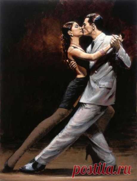 Художник Fabian Perez|Ярость танца