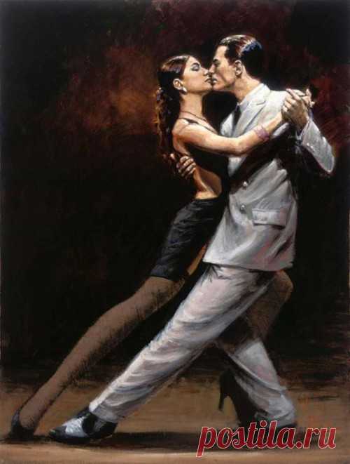 Художник Fabian Perez|Ярость танца