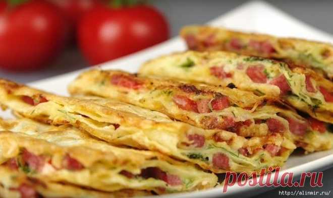 Вкусная закуска из лаваша