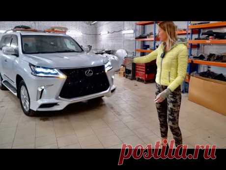 НЕРЕАЛЬНЫЙ НОВЫЙ Lexus LX за 500 тыс руб. Рестайлинг, как у Toyota Land Cruiser
