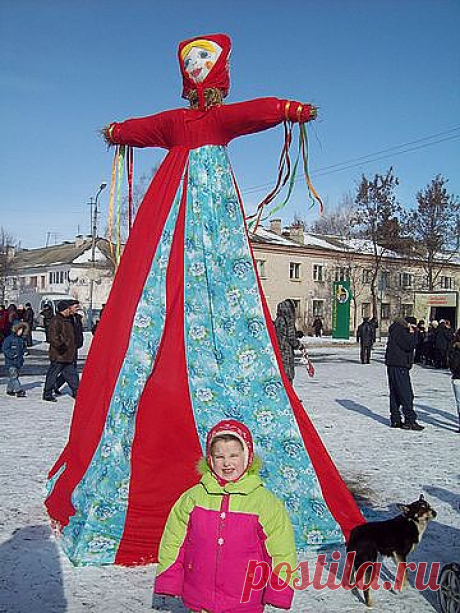 Как сделать чучело Масленицы | Умелые ручки