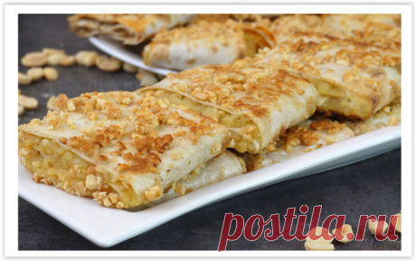 Вкуснятина к чаю из лаваша, которая покоряет всех своим необычным вкусом!