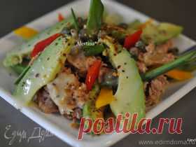 Салат с яблоками, свеклой и копченой скумбрией | Официальный сайт кулинарных рецептов Юлии Высоцкой