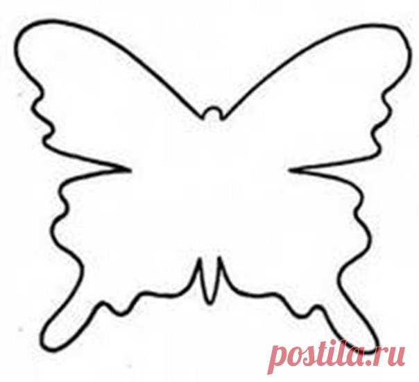 Бабочки в интерьере. Шаблоны прилагаются