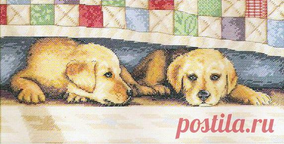 Вышивка "Время отдохнуть" | Схема вышивки | Скачать