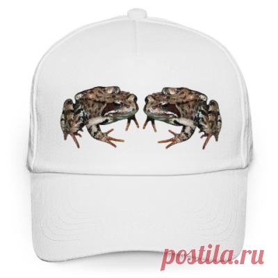 Кепка бейсболка Травяная лягушка - Тульский экзотариум, зоопарк, земноводные